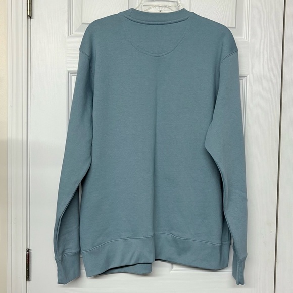 Life Is Good Crewneck Blue Sweatshirt Sz L - Picture 5 of 5